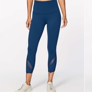 Lululemon Wunder Under Crop II Special Edition Night Tide 6